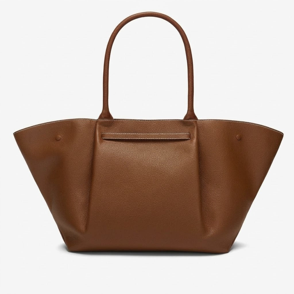 Brown Manhattan Tote Maxi, rear view