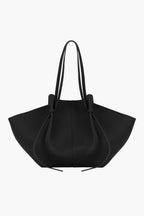 knotted tote bag black women oversized elegant everyday