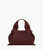 burgundy convertible handbag mini women sculptural