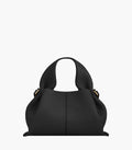 black convertible handbag mini women soft sculptural