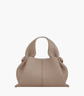 sculptural convertible mini handbag taupe women neutral everyday